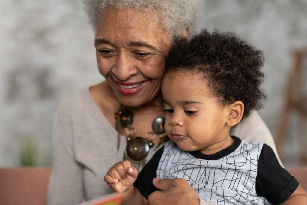 Grandmom And Grandchild